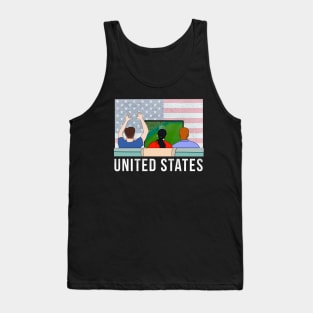 United States Fans Tank Top